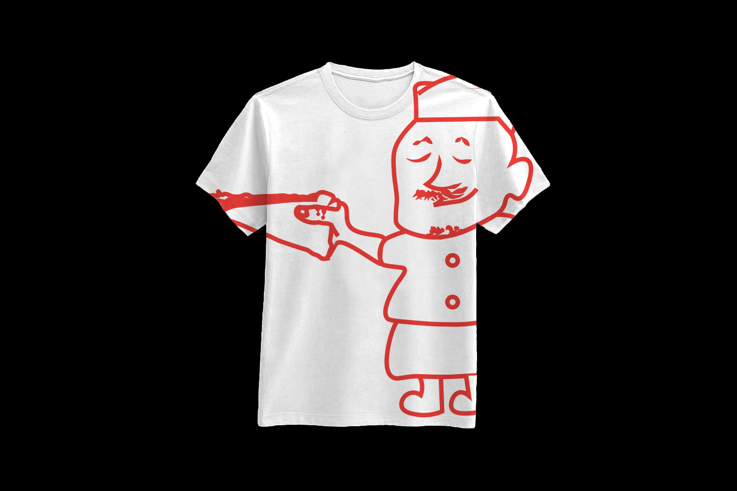 T-Shirt merchandise featuring Joe.