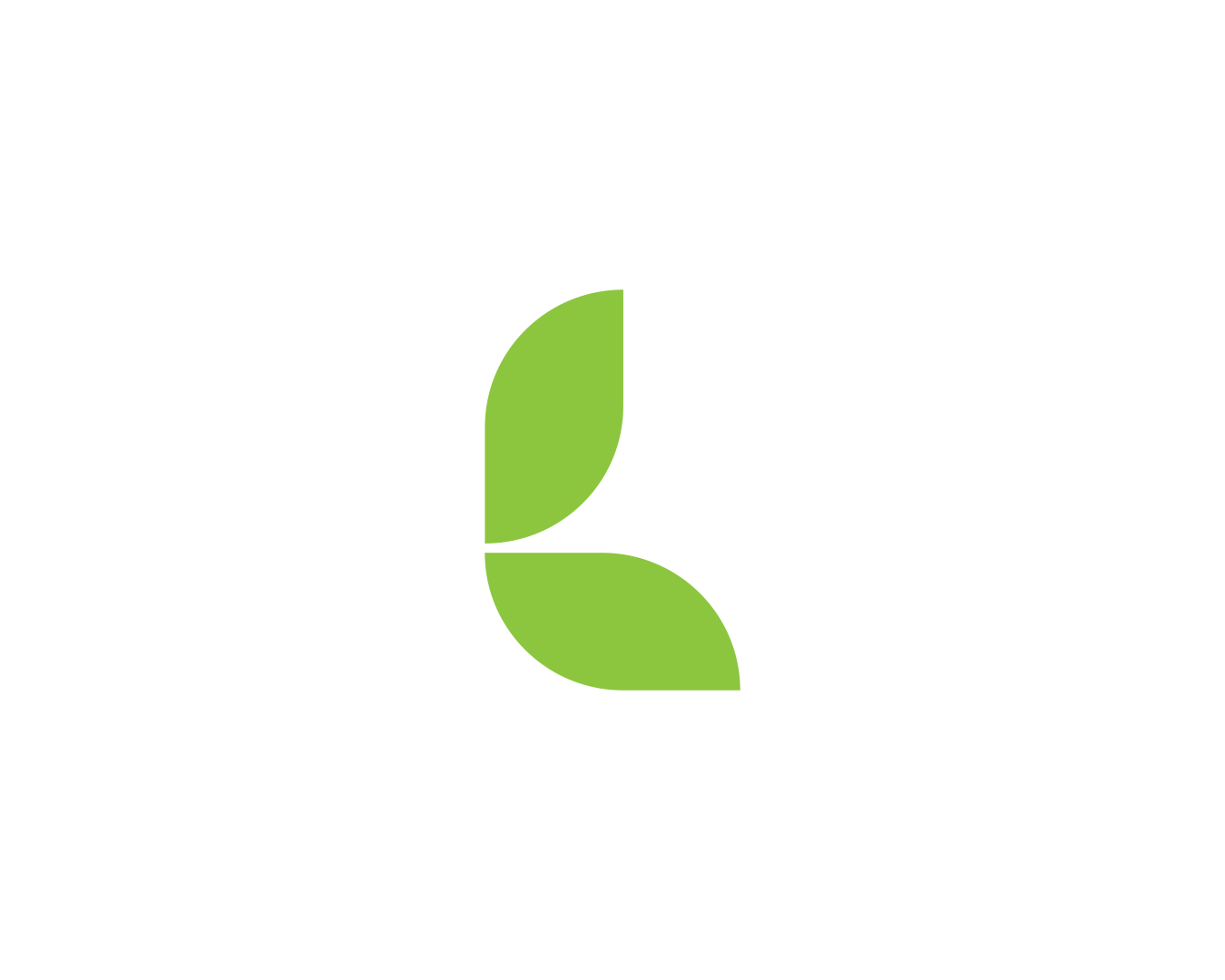 Process behind the leaf icon.